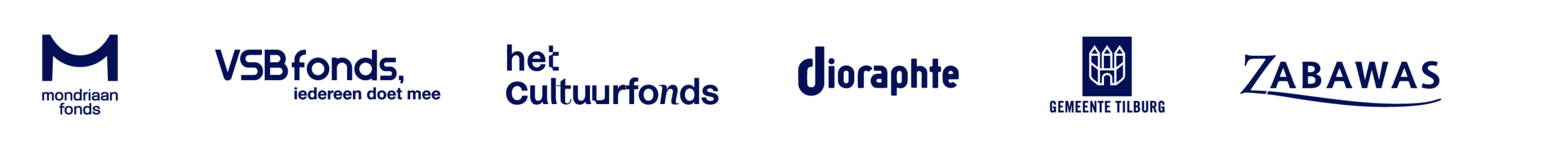 Diverse logo's van subsidiënten 
