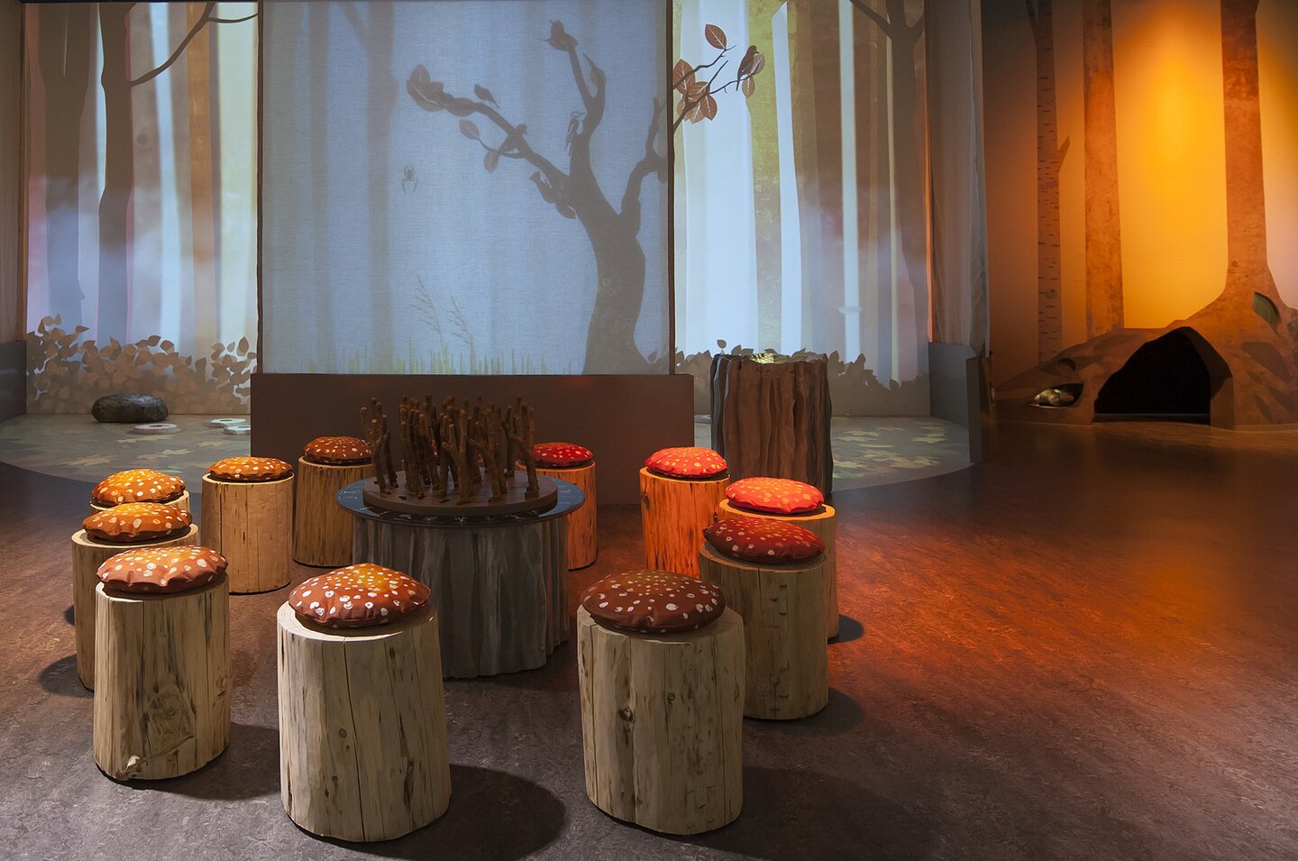 Kringkrukjes Kringkrukjes in de BOS zaal